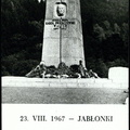 1967 Jabłonki - 23 sierpnia 1967r - 50 rocznica wielkiej rewolucji październikowej - XIV Rajd Przyjaźni 17-29 sierpnia 1967r 1