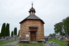 52. Moszczenica cmentarz - kaplica p.w. Chrystusa w Ciemnicy