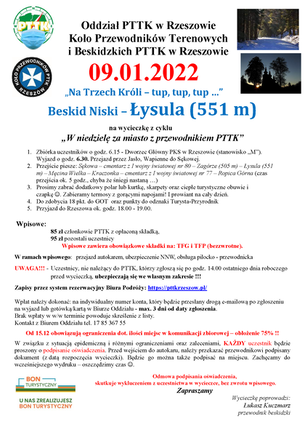 2022-01-09 Beskid Niski Łysula - KP