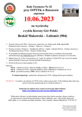 x2023-06-10 Beskid Makowski Lubomir