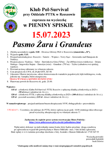 x2023-07-15 Pieniny spiskie- Pasmo żaru i Grandeus Pol - Survival.png