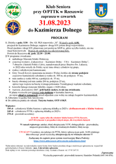 x 2023-08-31 Klub Seniora - Kazimierz Dolny