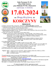 x 2024-03-17  KT32 DROGA KRZYŻOWA Korczyna