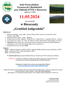 x 2024-05-11 Bieszczady - Grzebień baligrodzki