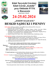 x 2024-02-24-25  Zimowy Rajd KTG Beskid Sądecki i Pieniny
