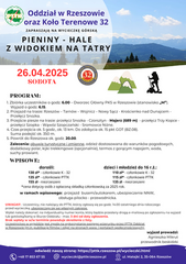 2025-04-26 Pieniny - Hale z widokiem na Tatry