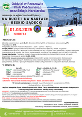2025-03-01 Na bucie i na nartach - Beskid Sądecki