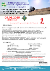 x2025-03-09 Na granicy Pogórza i Beskidu Niskiego