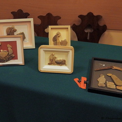 2025-10-24 Mirek Halemba Kamień, Woda, Papier -wernisaż - Zbyszek Sewerniak, Wesół Andrzej