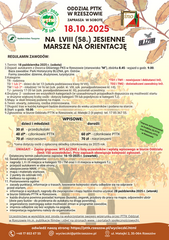 na LVIII (58.) jesienne marsze na orientację